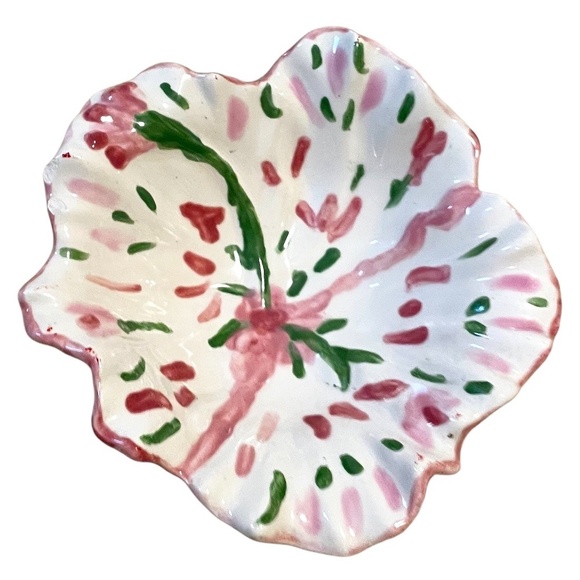 Ceramic Spring Bloom Small Round Bowl - Picture 2 of 7